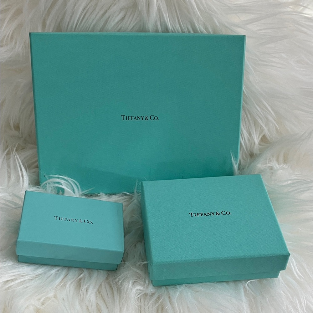 Tiffany & Co. Turquoise Gift Box Trio